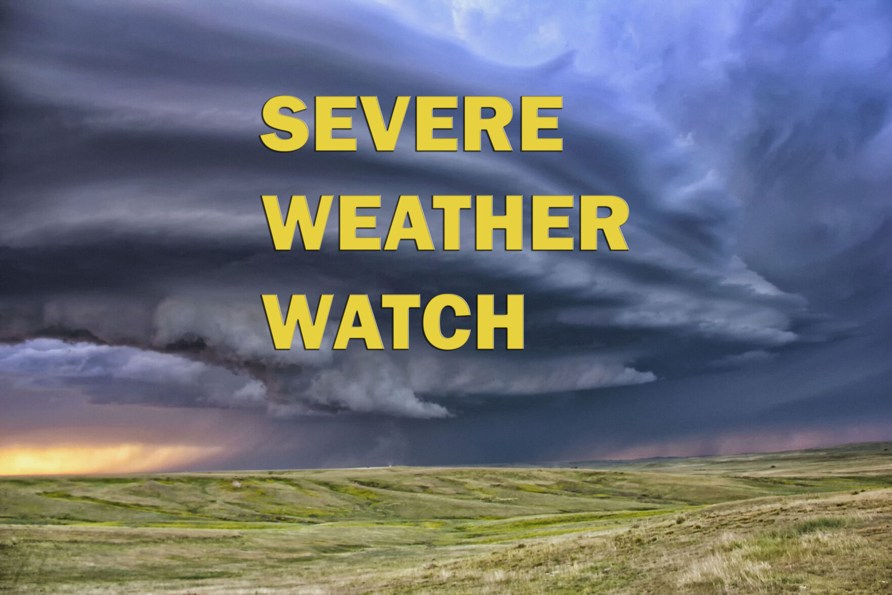 NWS: Area under severe thunderstorm watch